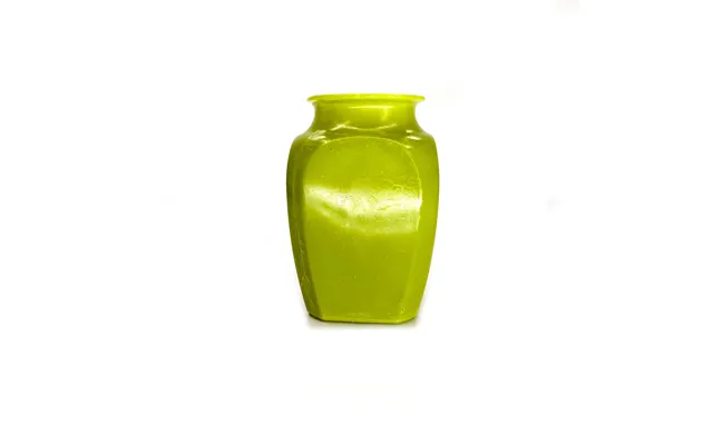 Smashprops Breakaway Square Sided Vase Or Urn - Light Green