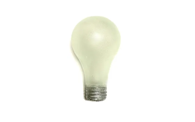 Smashprops Breakaway Standard Light Bulb - Frosted Bulb Silver Base