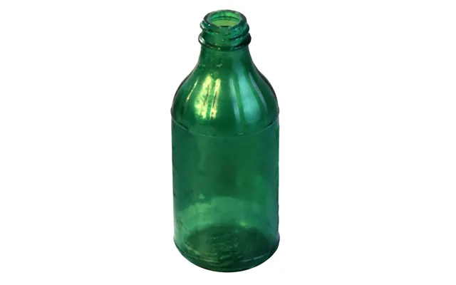 Smashprops Breakaway Vintage Medicine Bottle Prop - Dark Green Translucent