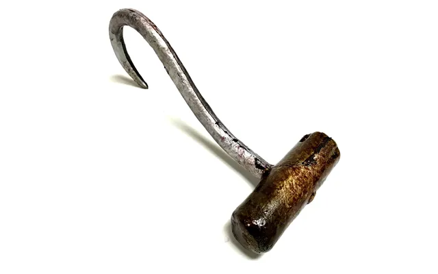 Vintage Farm Style Hay Meat Or Ice Hook Urethane Foam Stunt Prop