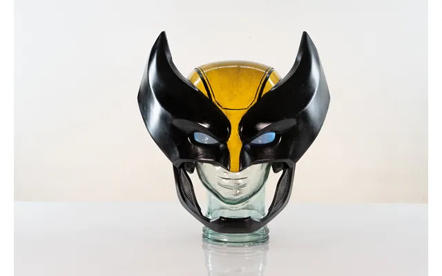 Wolverine Inspired Cosplay Or Display Helmet - Black And Yellow