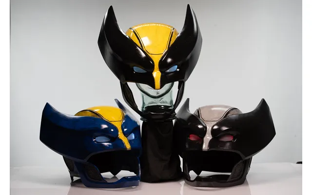 Wolverine Inspired Cosplay Or Display Helmet - Collector Set All Three