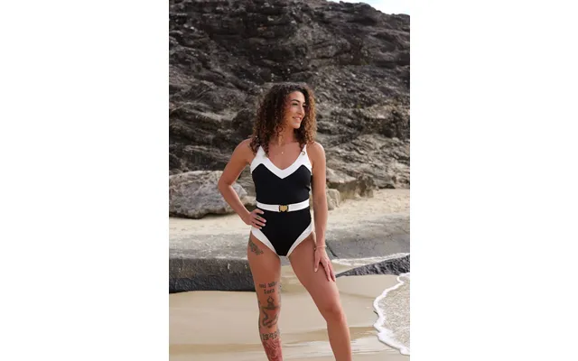 Purty Swimsuit - M Au 10 Us 8 V Neck