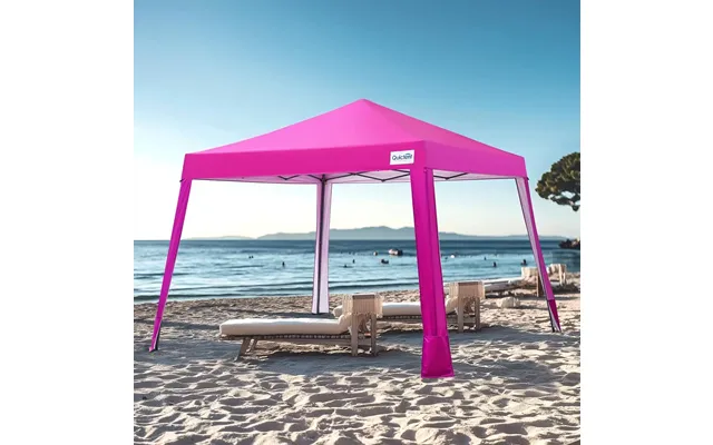 10'x10' Compact Portable Pop Up Canopy Tent - Pink