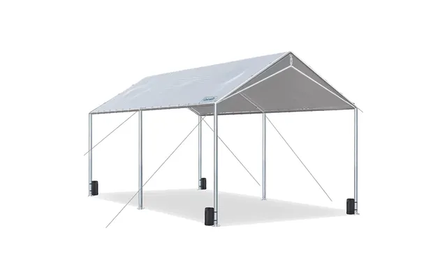 20' X 10' Classic Heavy-duty Car Canopy - Gray