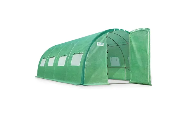20' X 10' X 6.6' Upgraded Large Walk-in Greenhouse - Green