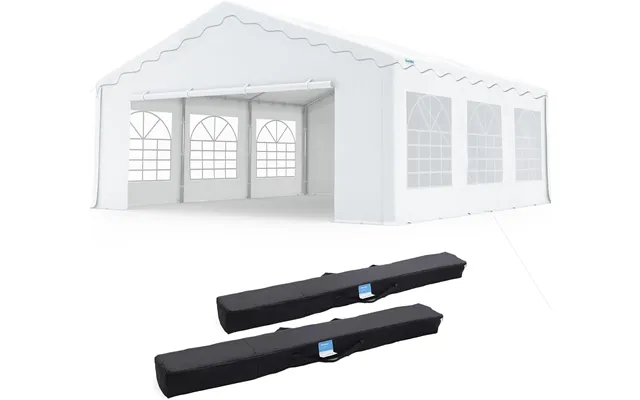 20' X 20' Party Tent -white - Wavy Edge