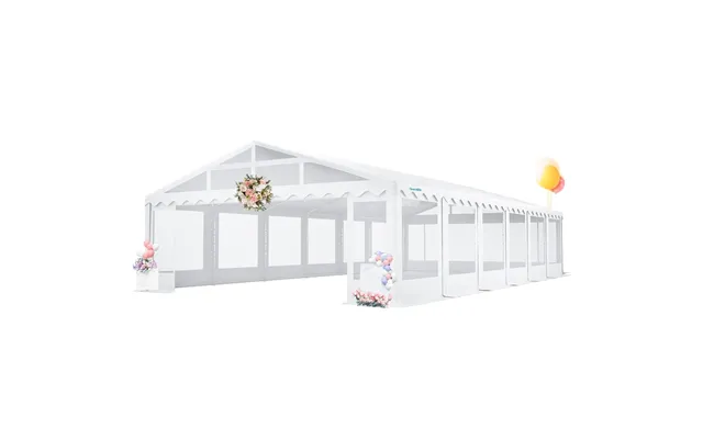 20' X 40' Party Tent With Clear Sidewalls