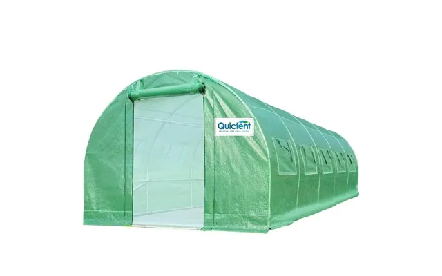 25' X 10' X 6.6' Heavy Duty Large Greenhouse - Green