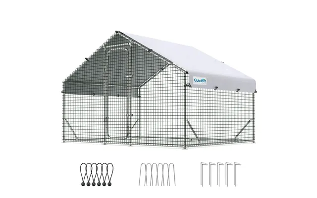 Large Metal Chicken Coop Run - 6.5x9ft Hardwarecloth-no Ladder