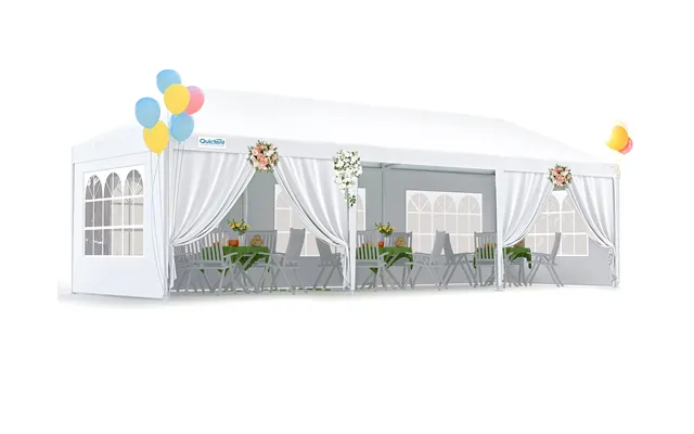 Quictent 10x20 10x30 Party Tent White - 10' X 30'