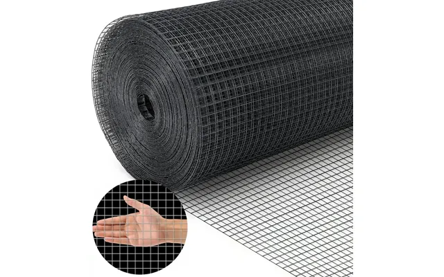 Quictent 48 Inch 100ft Black Vinyl Coated Hardware Cloth