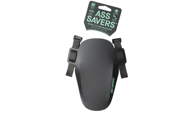 Ass Savers Mudder Mini Front Mudguard Black