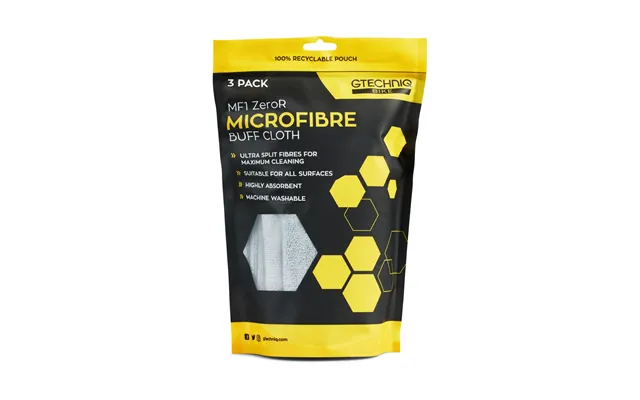 Gtechniq Bike Premium Microfibre Triple Pack