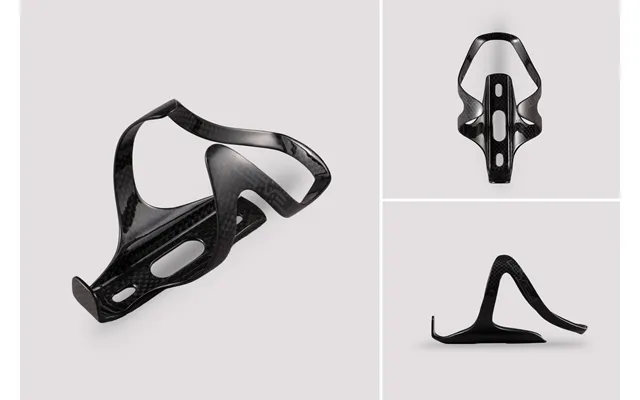 Level Carbon Fibre Bottle Cage - 3k Gloss Finish