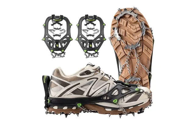 22 Anti Slip Stainless Steel Crampons For Shoes And Boots - S