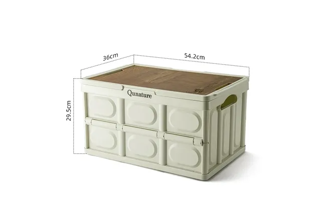 55l & 30l Folding Storage Box With Tabletop & Lid And Handle - 55l