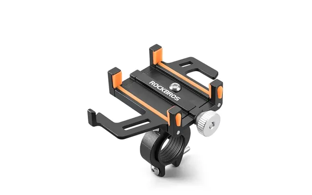 Aluminum Alloy Phone Mount Fits 2.2 3.7 In Wide - Orange