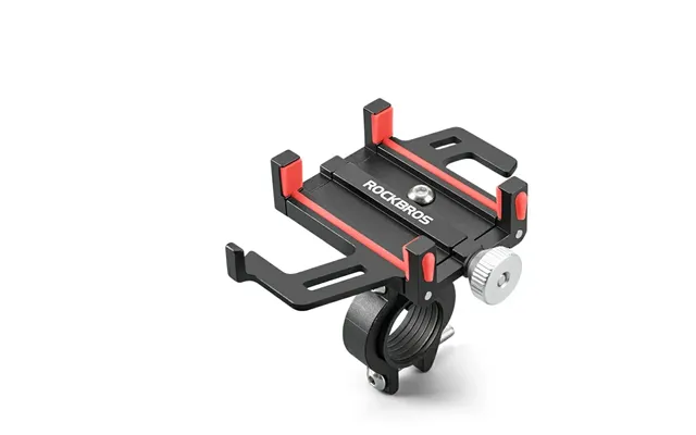 Aluminum Alloy Phone Mount Fits 2.2 3.7 In Wide - Red