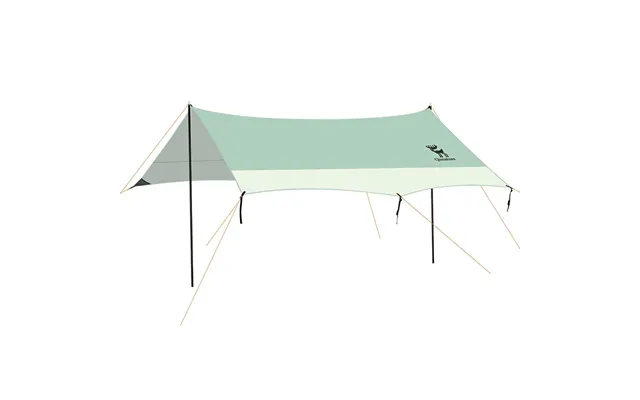 Qunature 3-in-1 Waterproof Canopy Floor Mat Raincoat Upf50 For Camping - Turquoise