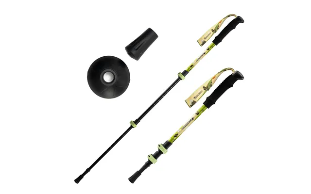 Qunature Kids Aluminum Trekking Pole With Adjustable Height - Yellow