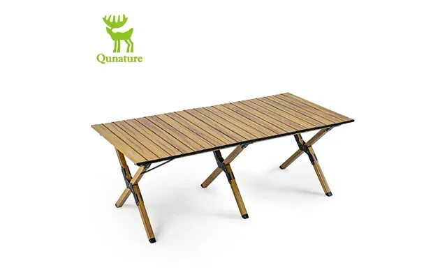 Qunature Lightweight Foldable Aluminum Table With Stable Triangular Structure