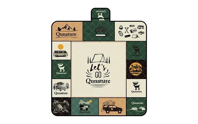 Qunature Outdoor Picnic Mat - Waterproof, Heat-insulating, Spacious For 6-8 People