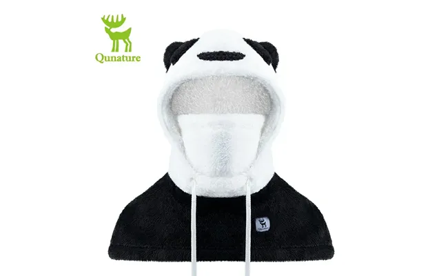 Qunature Panda Head Cover Adorable Parent-child Winter Wear - L