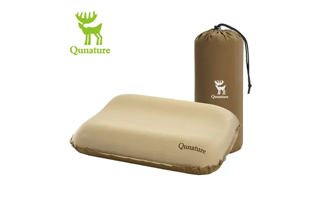 Qunature Self-inflating Cheese Sponge Pillow With 3d High Elastic Support