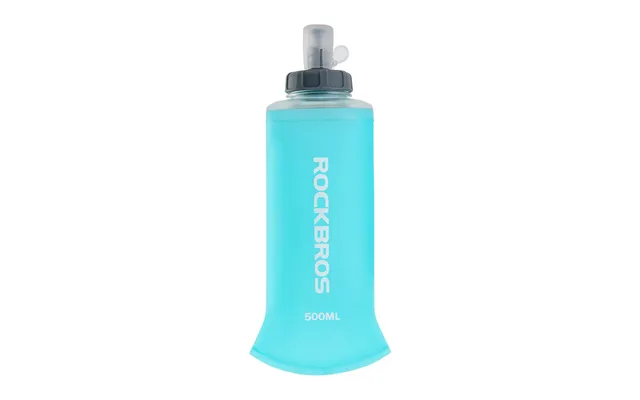 Rockbros 500ml Collapsible Soft Flask Flexible Water Bottle For Running - Hiking