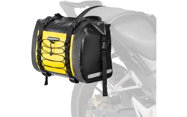 Rockbros 60l Waterproof Motorcycle Saddle Bags Durable Removable 2 Pcs - Yellow
