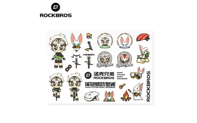 Rockbros Brand Merchandise Element Stickers 3 Pieces