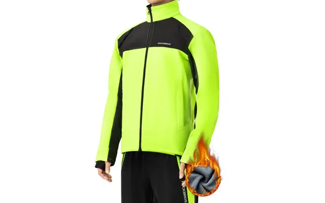 Rockbros Cycling Bike Winter Thermal Windproof Jackets For Men Cold Weather Hiking - 3xl