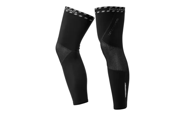 Rockbros Cycling Leg Warmers Thermal Long Leg Sleeves For Men Women Legwarmer - L Xl
