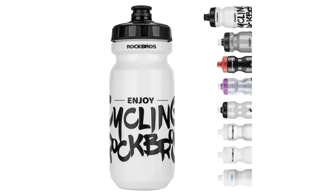 Rockbros Cycling Water Bottle 20-25oz Cycling Bottle Bpa-free - 20oz White