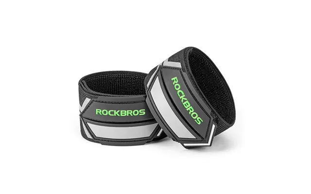 Rockbros High Brightness Reflective Trouser Band Adjustable Elastic - Silver