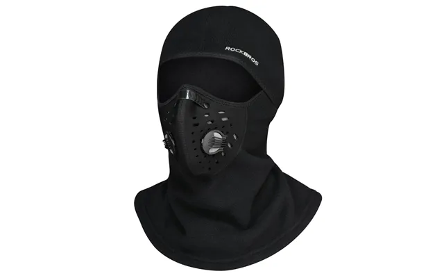Rockbros Ski Mask Balaclava Winter Mask For Men Baclava Cold Weather Thermal - Black-1