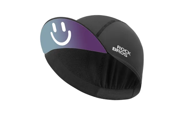 Rockbros Smiley Winter Hat Fleece Lined Sun Protection Helmet Compatible Reflective Design