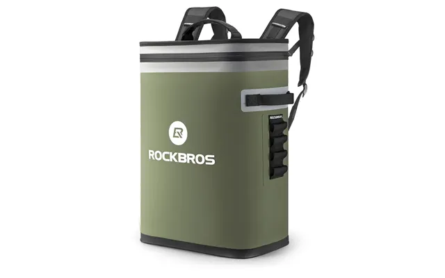 Rockbros Soft Cooler Waterproof 36 Can Insulated Leak Proof Soft Backpack - Green