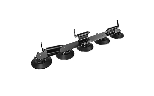 Rockbros Suction Cup Bike Rack For Car Roof Quick Release Sucker Mount - 3 Bike Black