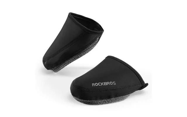 Rockbros Thermal Windproof Toe Covers For Cycling Shoes - L Xl 7-12us