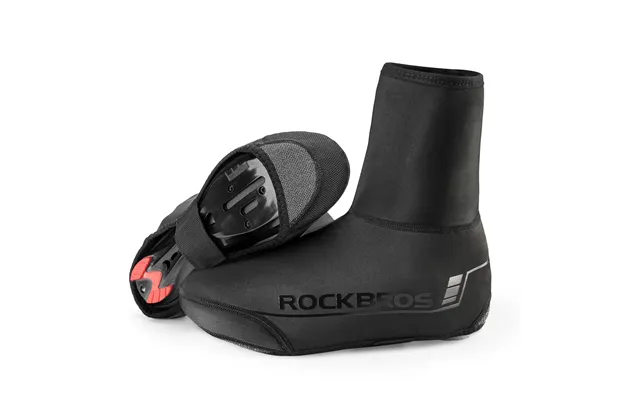 Rockbros Winter Thermal Water-resistant Cycling Shoe Covers - L Xl 9-12 Us