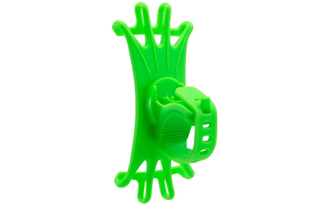 Silicone Phone Holder For Bikes, Strollers Fits 4.0 To 6.7 Phones, 360 Rotation - Green