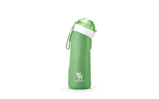 Water Bottle Angled Straight-fold Soft - Green