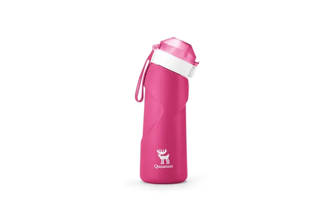 Water Bottle Angled Straight-fold Soft - Pink