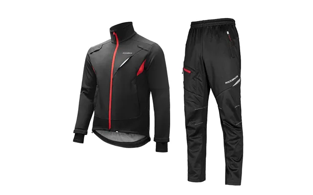 Winter Jacket & Pants Men's Windproof Cycling Suit - 2xl 4xl