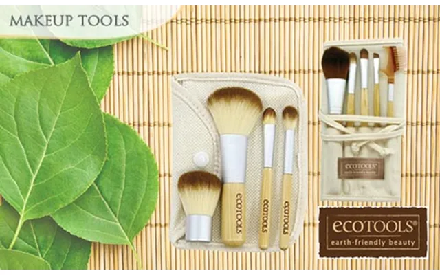 Natural Ecotools Bamboo Starter Makeup Brush Set Eco Tools Eye Set