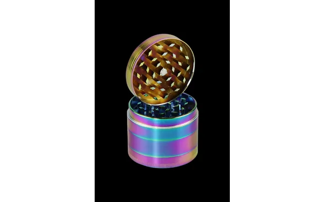 Anodized Zinc 4-piece Grinder - Chameleon