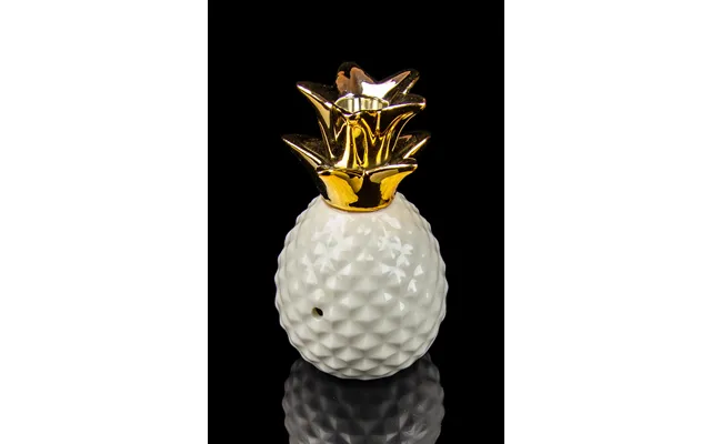 Art Of Smoke Gilded Pineapple Ceramic Hand Pipe