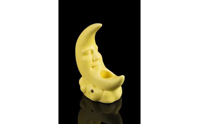 Art Of Smoke Moon Ceramic Hand Pipe